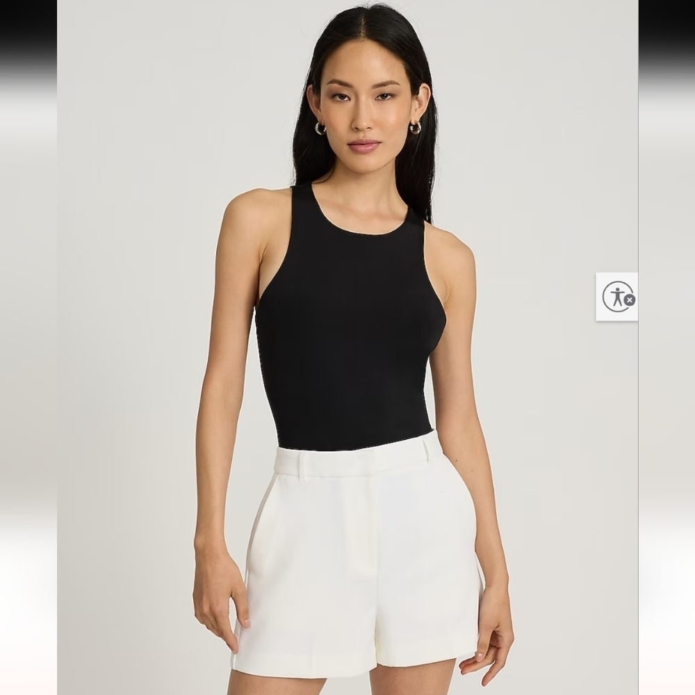 NWT Express Black Sleeveless Bodysuit